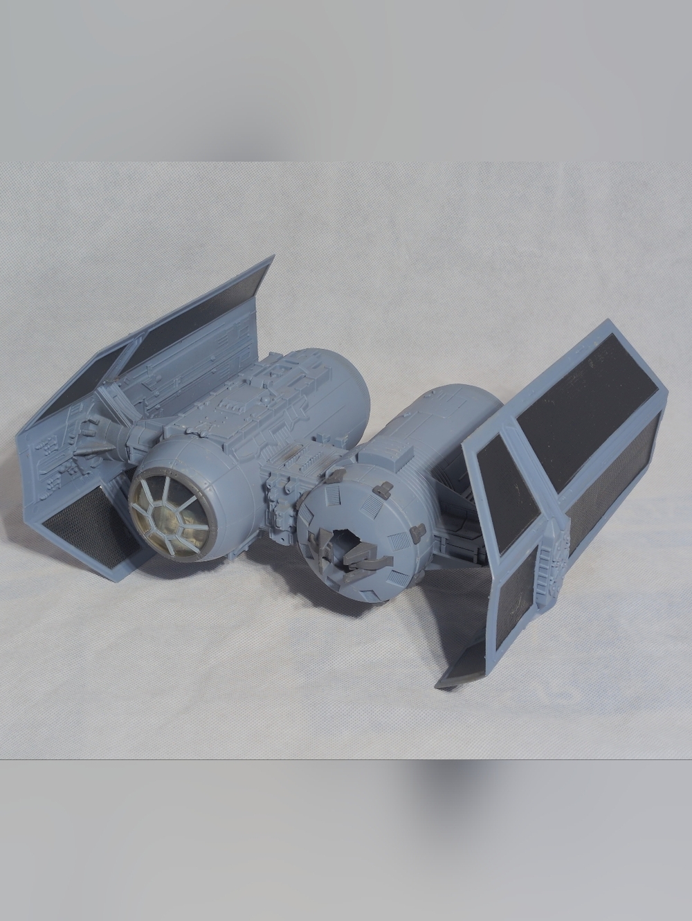 2002 Star Wars Tie Bomber Fighter Large Size 13x11 Inch